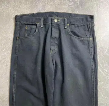 Wrangler 블랙 데님 팬츠