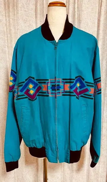 90s 랭글러 인디언 자켓 봄버 자켓