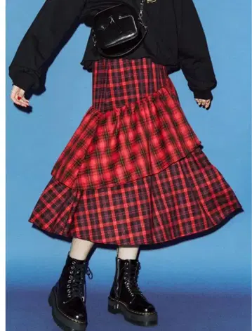 jouetie 크레이지 캉캉 스커트 레드