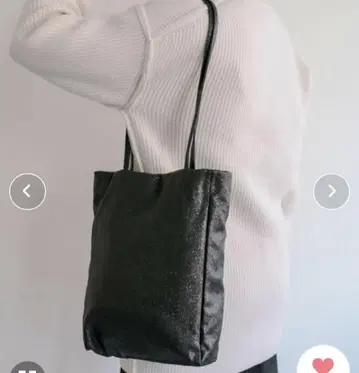 새상품급 ear PAPILLONNER 이아 파피요네 키라키라 토트백