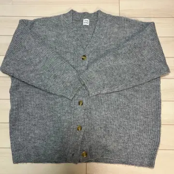 Ungrid 그레이 니트 가디건