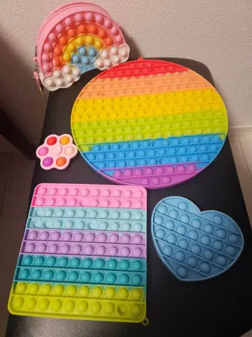 푸시팝 팝잇 묶음 판매 핸드 스피너 가방