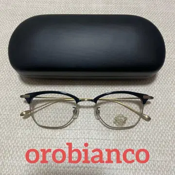 [새상품]orobianco 오로비안코 패션 안경 안경테 black 블랙