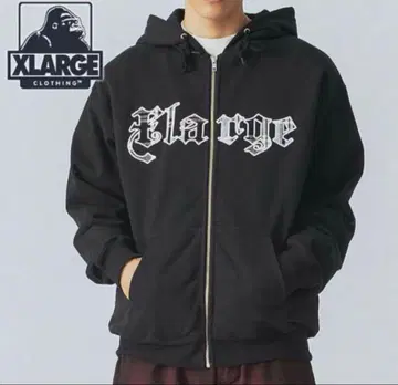 XLARGE 지퍼 후드티
