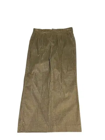 90s usa제 랜즈 엔드 코듀로이 팬츠 카키 와이드