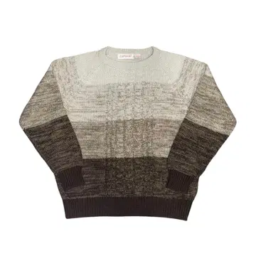 campus 그라데이션 니트 스웨터