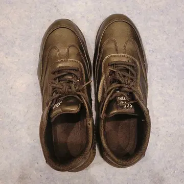 블랙 스니커즈 합성 피혁제 안전화