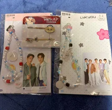 GMMTVWESLEY 헤어핀과 스트랩 LYKYOU 세트