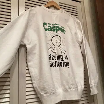 정가 8900엔 JEANS FACTORY 캐스퍼 맨투맨