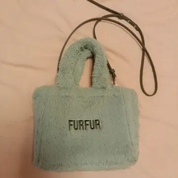 FURFUR 에코 퍼 토트백 색스