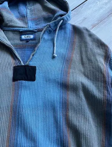 빈티지 서프 계열 스트라이프 후드티 후디 빈티지