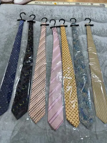 넥타이 7개 세트 다양한 디자인