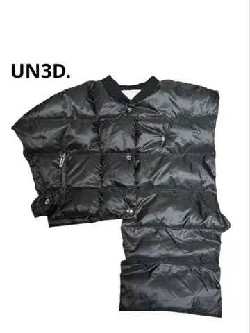 UN3D. 3Way DOWN MUFFLER 블랙