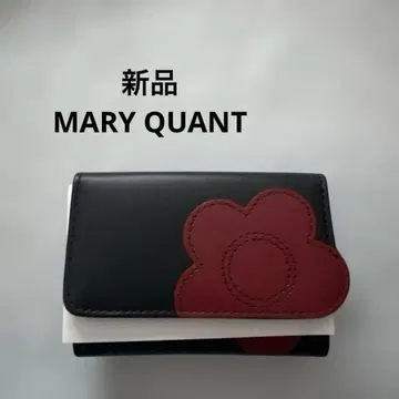 새상품 MARY QUANT 마리콴트 3단 폴더형 지갑 미니 지갑