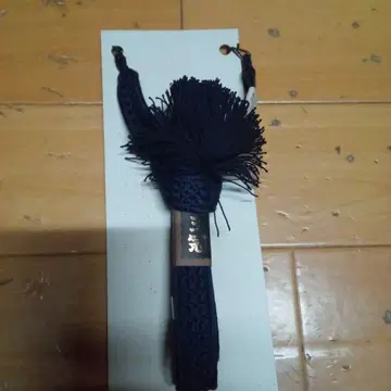 네이비 프린지 장식 실크 100% 하오리 끈 평조 남자 하카마용