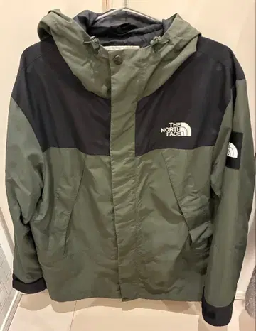 THE NORTH FACE 마운틴 후드티 올리브 그린/블랙