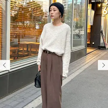 Ungrid 컬러 모헤어 혼방 루즈 니트