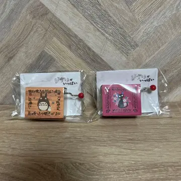 스튜디오 지브리 수동 와인딩 오르골 2종