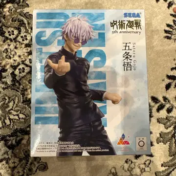 주술회전 고죠 사토루 피규어 5주년 기념 라운드 원 한정판