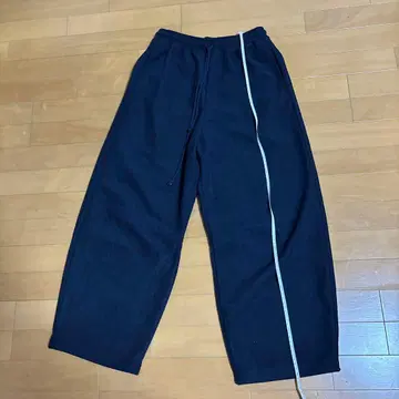 네이비 캐주얼 팬츠