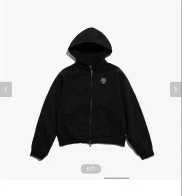 GIRLS DON'T CRY ZIP SWEAT HOODIE black