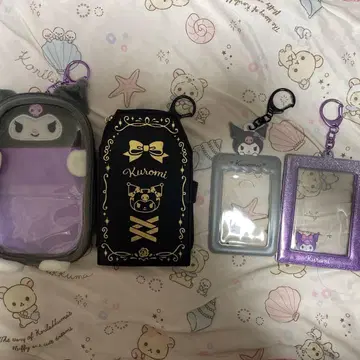 쿠로미 엔조이 아이돌 세트 아크릴 스탠드 케이스 트레이딩 카드 케이스