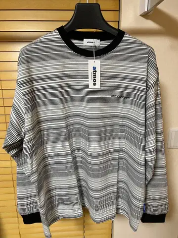 atmos 스트라이프 긴팔 T셔츠 XL 택 포함 새상품