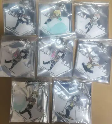 진격의 거인 그래프아트 (눈놀이) 아크릴 키링