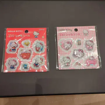 헬로키티 푸니샤카 씰 2세트