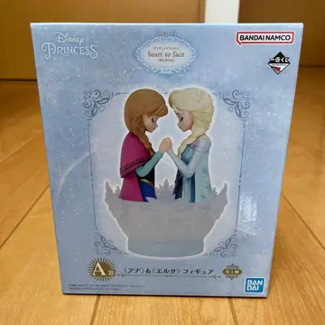 디즈니 프린세스 제일복권 A상 겨울왕국 안나&엘사 피규어