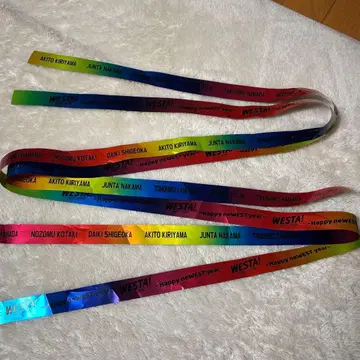 WEST. WESTA! 은색 테이프 2개 은색 테이프 풀 사이즈