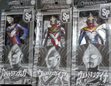 대결전 초 울트라 8형제 울트라맨 티가 다이나 가이아 한정판 소프트 비닐