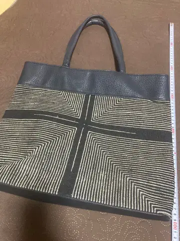 타카기 다이스케 형염 작가 린넨 디자인 토트백