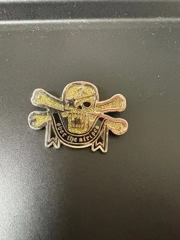 핀 배지 OVER THE STRiPES