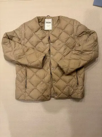 TAION 시티 크루넥 다운 자켓