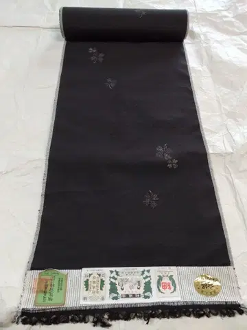 유키 쓰무기 네잎클로버 옷감 직물