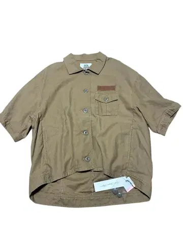 RITA JEANS TOKYO 드레이프감 반팔 셔츠 F 미사용