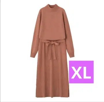 GU 지유 브라우징 니트 원피스