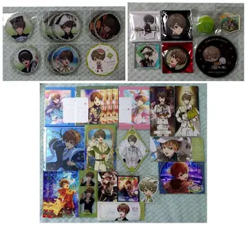 마호야쿠 미치루 혜택 코스터 캔 종이류 아크릴 스탠드 라이트 라이트 세트