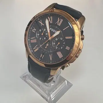 [ 배터리 방전 ] FOSSIL 아날로그 크로노그래프 손목시계