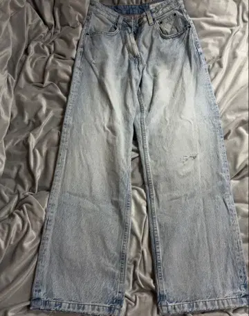 Zara 배기핏 데님 34