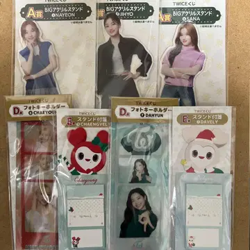 나연 사나 지효 아크릴 스탠드 다현 채영 사진 키링