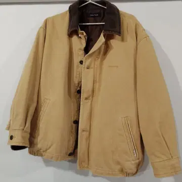 Nautica 여성용 W 충전솜 크러쉬드 덕 블루종 베이지