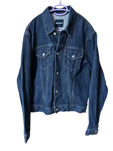 올드 유니클로 UNIQLO 데님 자켓 XL