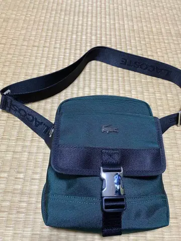 LACOSTE 그린 바디백