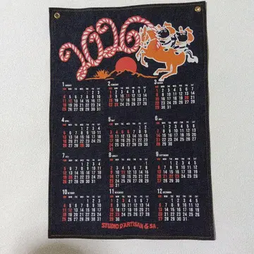 스튜디오 다치산 데님 원단 달력 2026