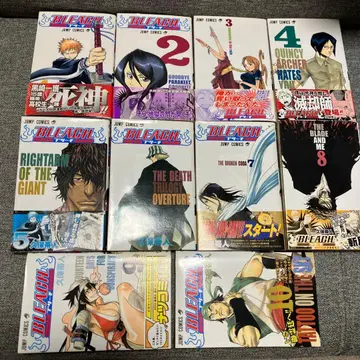 BLEACH 블리치 초판 오비 포함 1~10권 세트