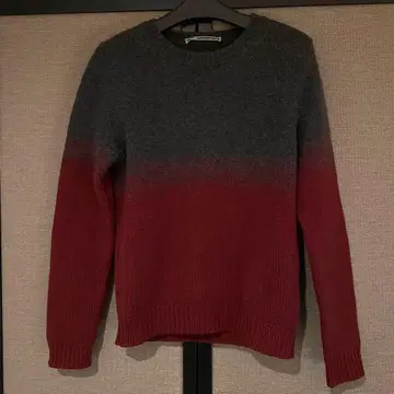 5+1_ANNAPURNA 캐시미어 100% 그라데이션 니트 sizeXS