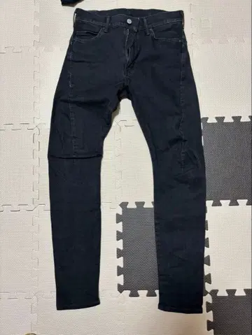 EDWIN 스키니 데님 블랙 S 사이즈