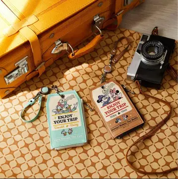 벨메종 디즈니 러기지 택풍 프래그먼트 케이스 미키 & 미니